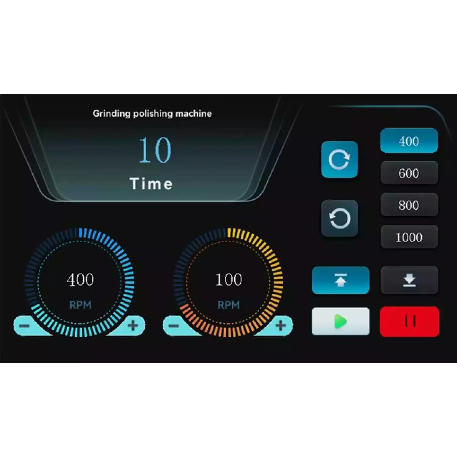 MP-3 В-7 шлифовально-полировальный станок (250 или 300 мм), лабораторный металлографический - 5