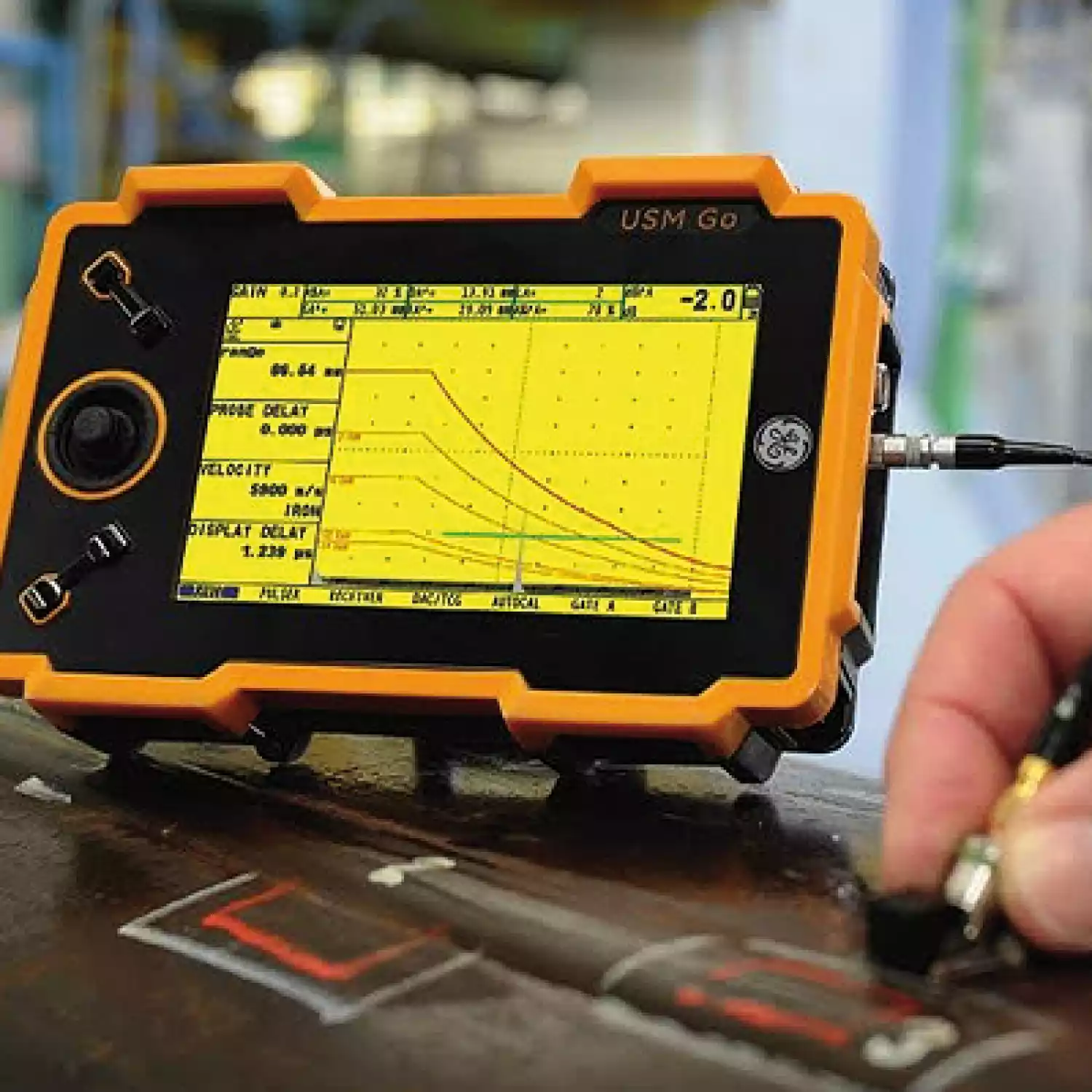 Ультразвуковой дефектоскоп USM GO - 4