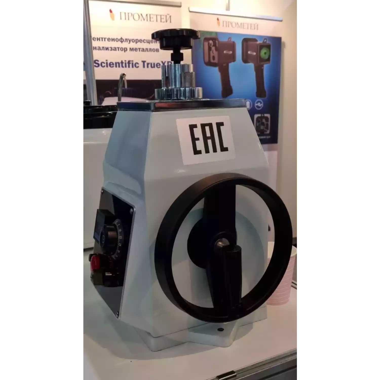 XQ-2B В-7 пресс лабораторный металлографический для запрессовки образцов, ручной - 5