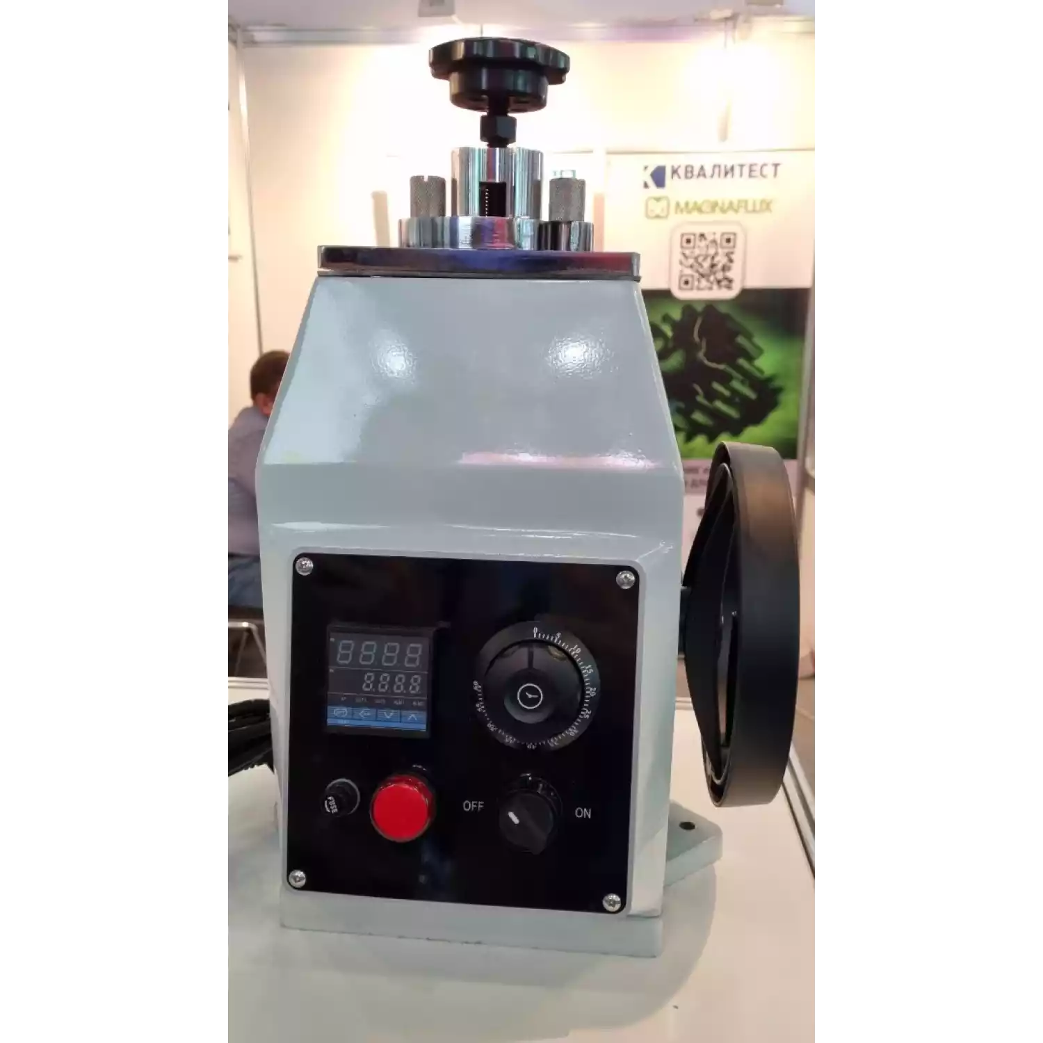 XQ-2B В-7 пресс лабораторный металлографический для запрессовки образцов, ручной - 6