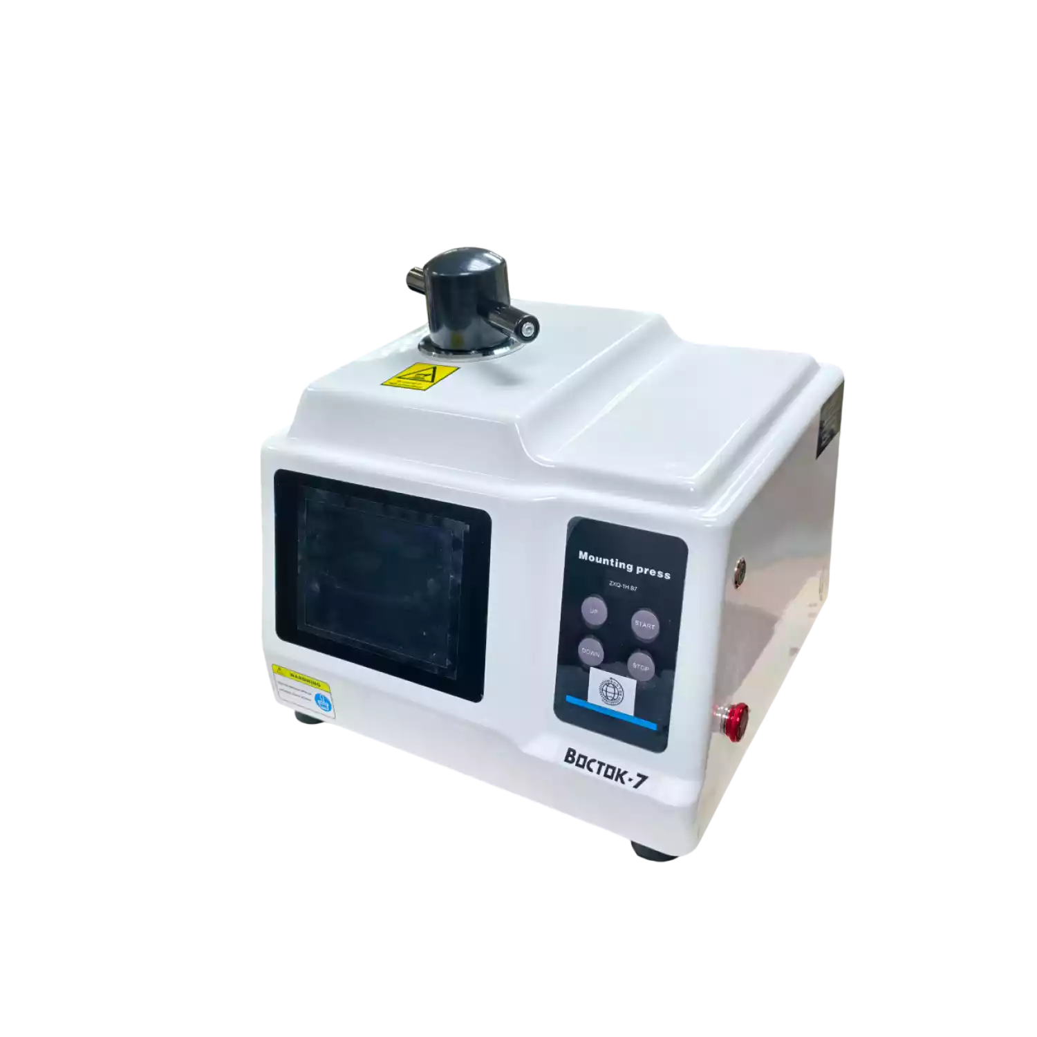 ZXQ-1H B7 пресс лабораторный металлографический для горячей запрессовки образцов, автоматический, с водяным охлаждением - 4