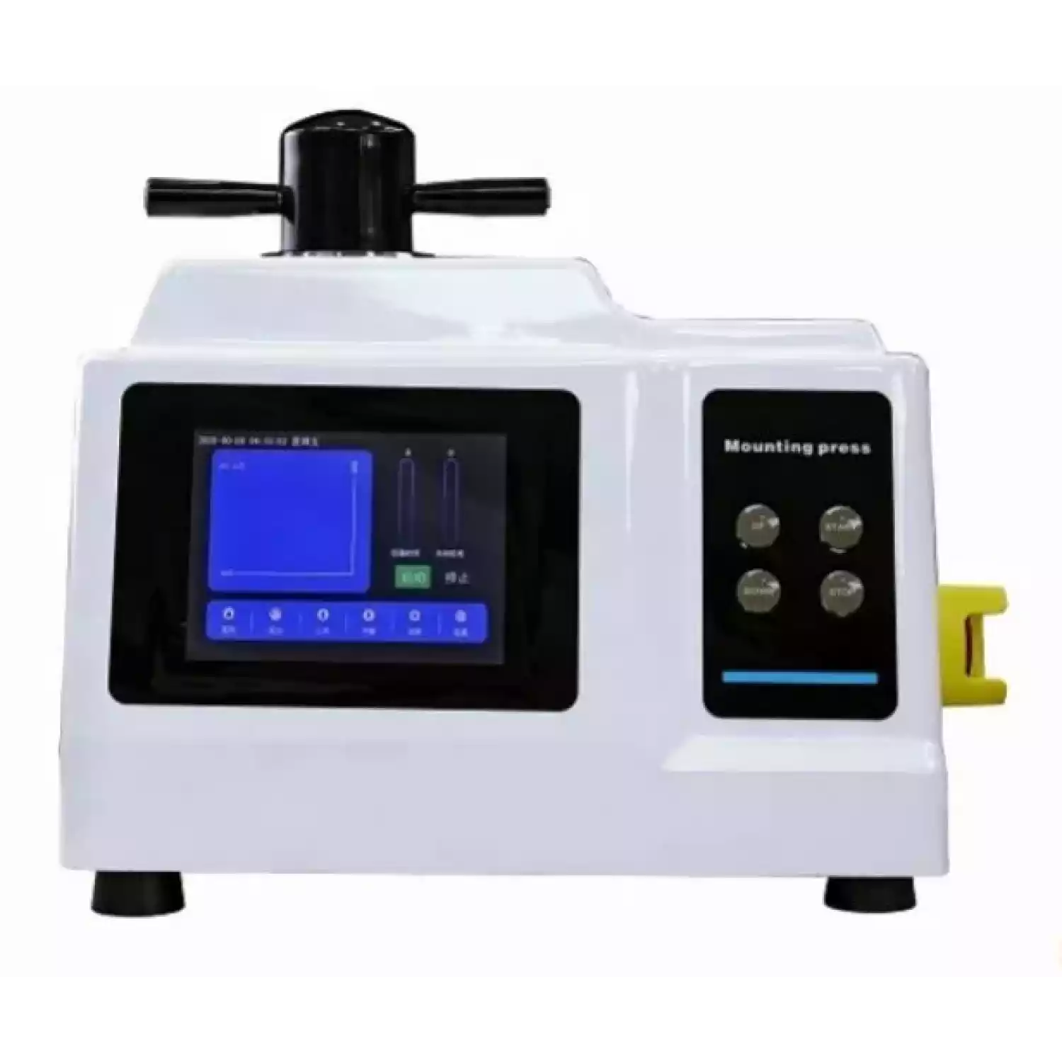 ZXQ-1H B7 пресс лабораторный металлографический для горячей запрессовки образцов, автоматический, с водяным охлаждением - 1