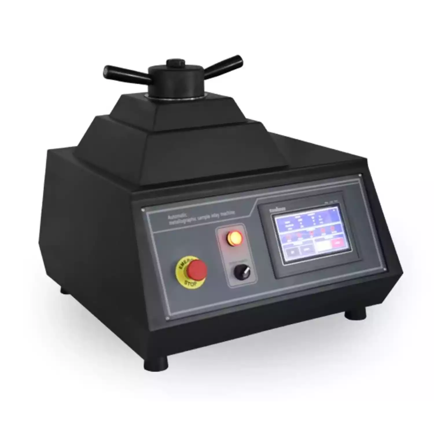 ZXQ-5 В-7 пресс лабораторный металлографический для горячей запрессовки образцов, автоматический, с водяным охлаждением - 1