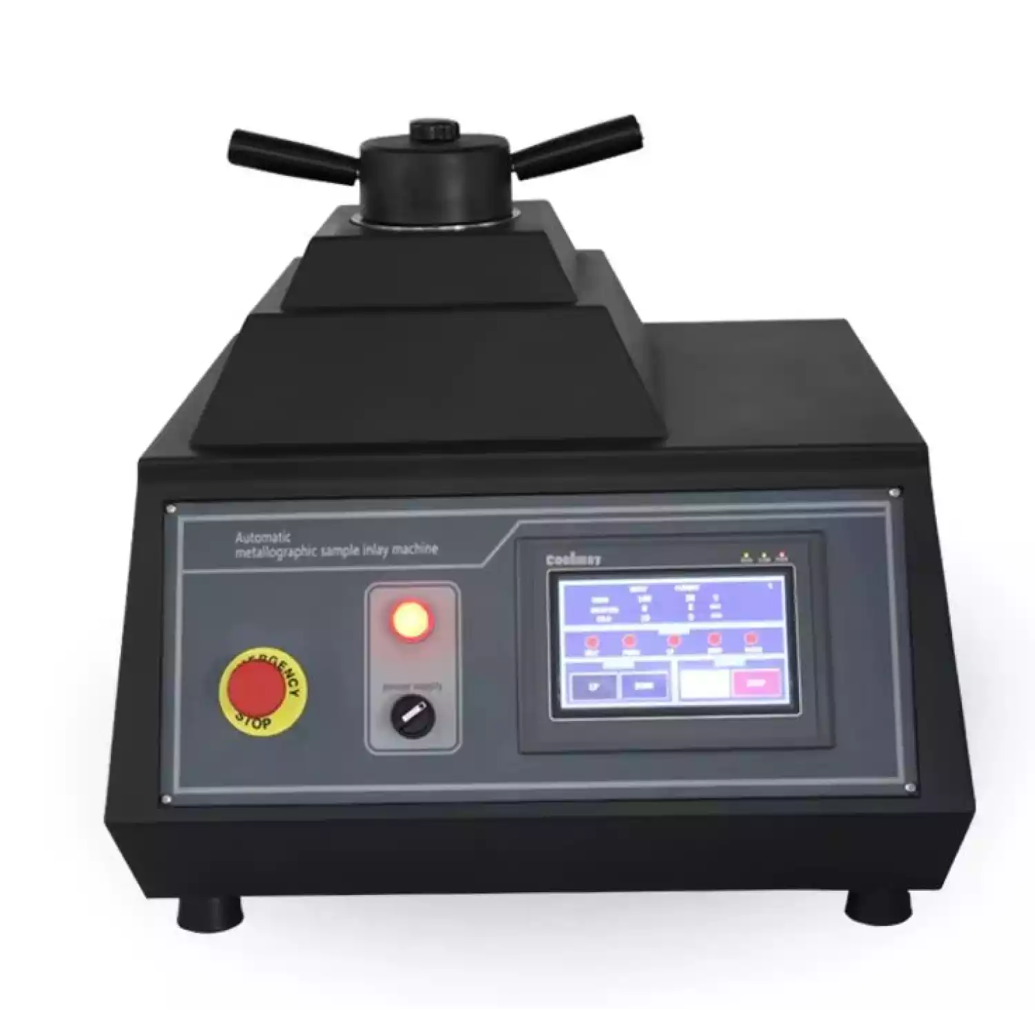 ZXQ-5 В-7 пресс лабораторный металлографический для горячей запрессовки образцов, автоматический, с водяным охлаждением - 2