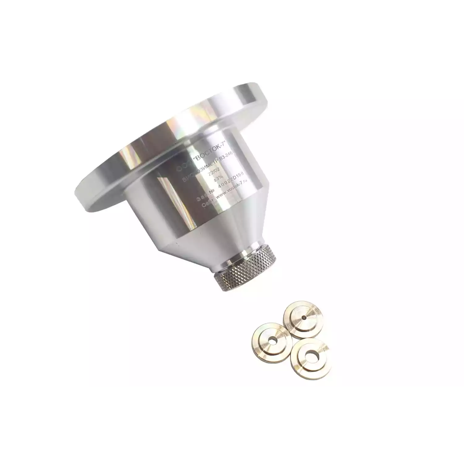 Вискозиметр проточный чашечный ВЗ модификации ВЗ-246 (исполнение 2) арт. TM1218 с термометром с поверкой - 6