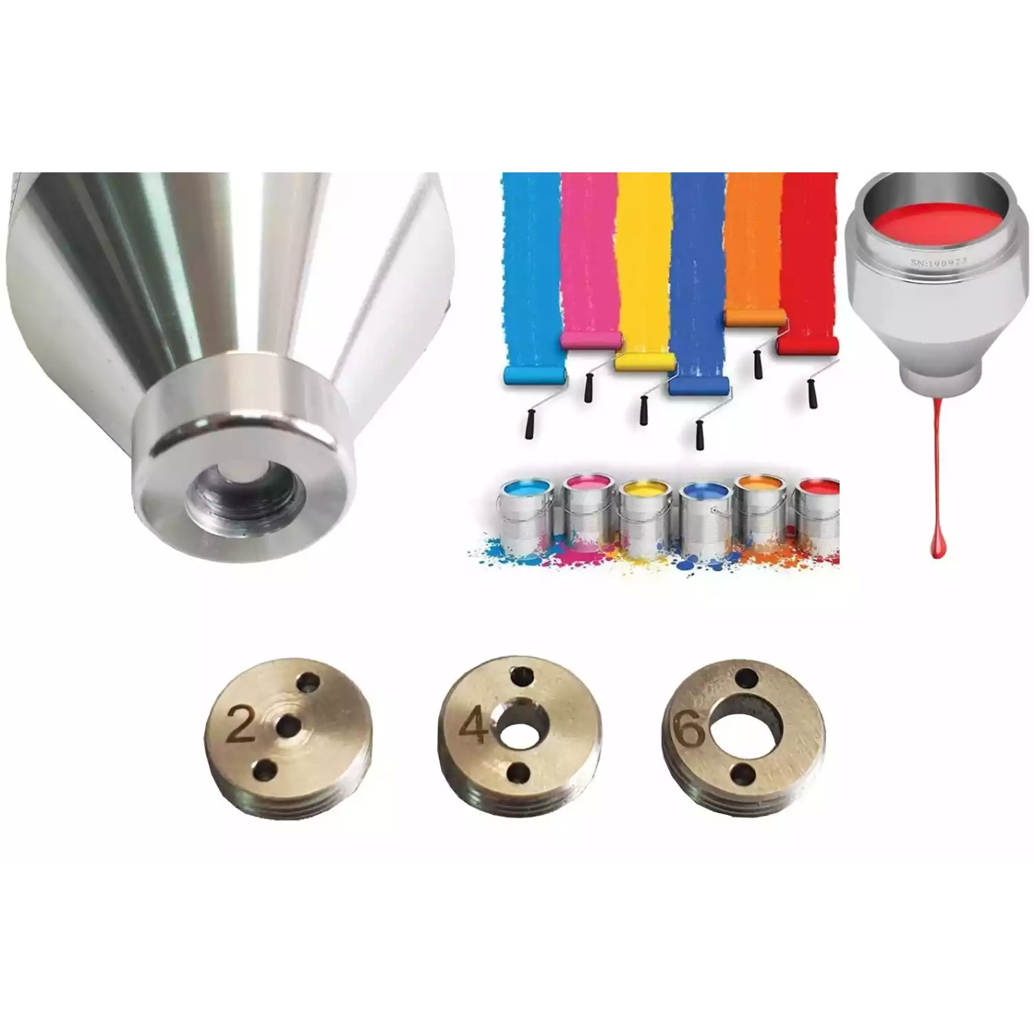 Вискозиметр проточный чашечный ВЗ-246 (исполнение 2). Инспекционный набор арт. ТМТ136 с поверкой - 8