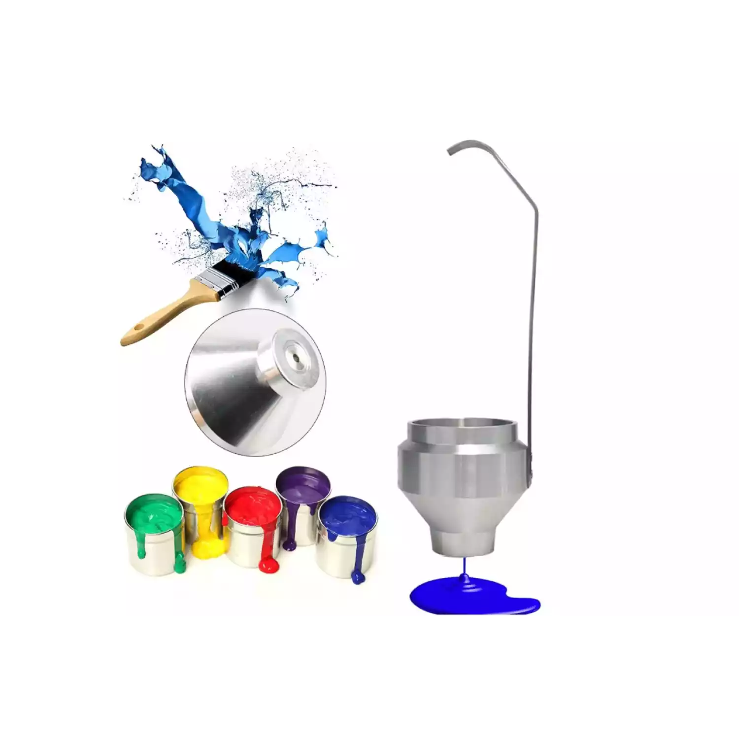 Вискозиметр проточный чашечный ВЗ модификации ВЗ-246П (погружного типа) с поверкой - 16