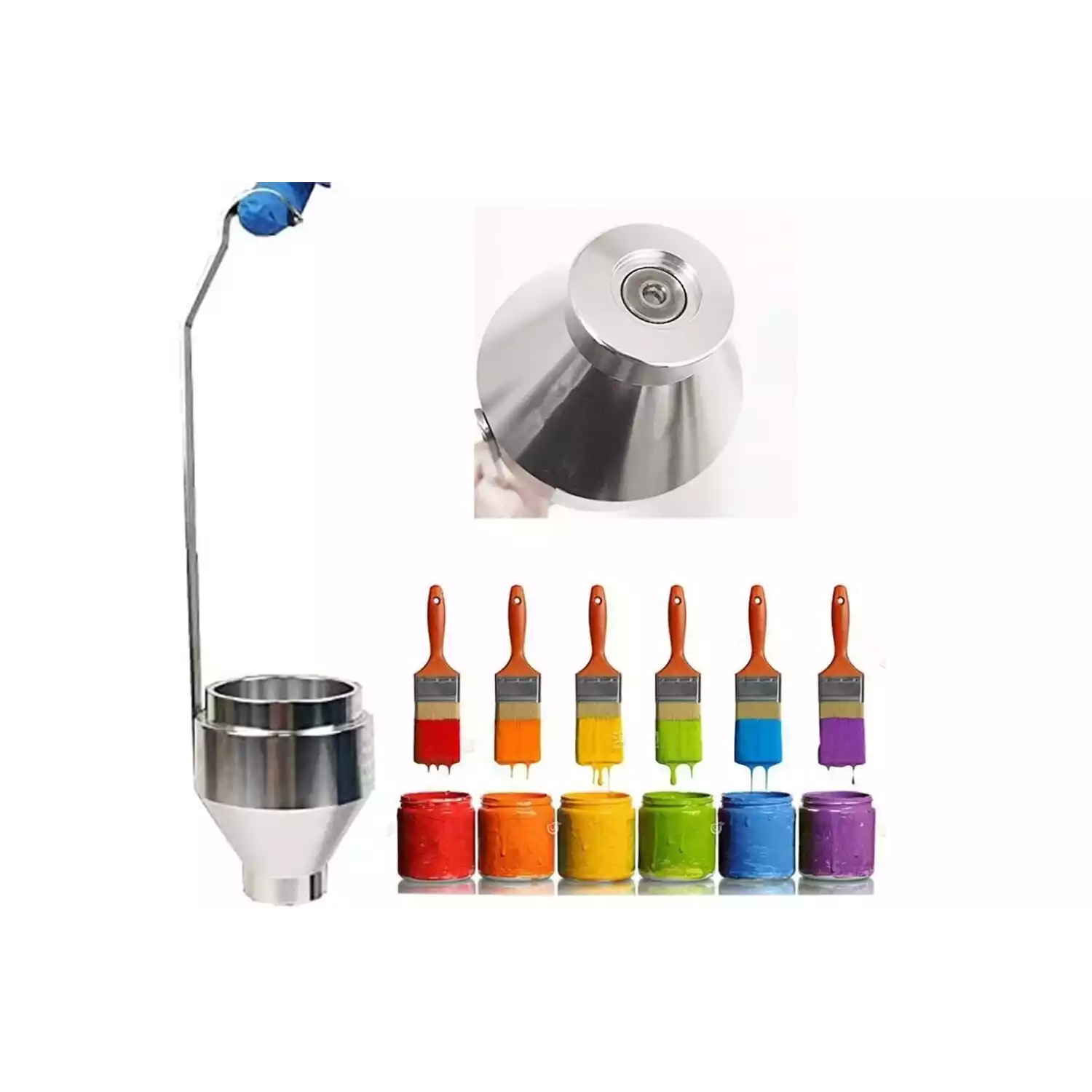 Вискозиметр проточный чашечный ВЗ модификации ВЗ-246П (погружного типа) с поверкой - 17