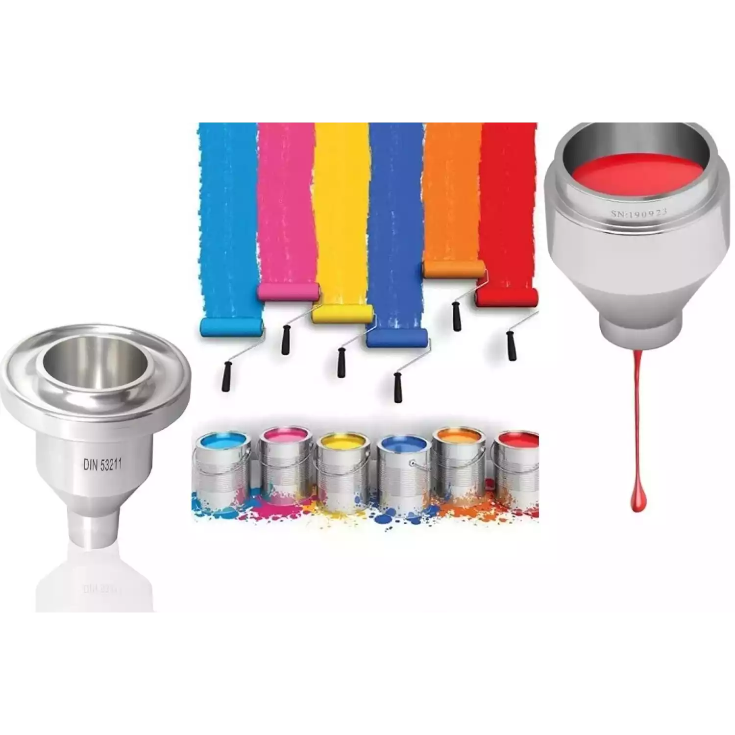 Вискозиметры проточные чашечные ВЗ модификации ВЗ-DIN (53 211 flow cup) - 15