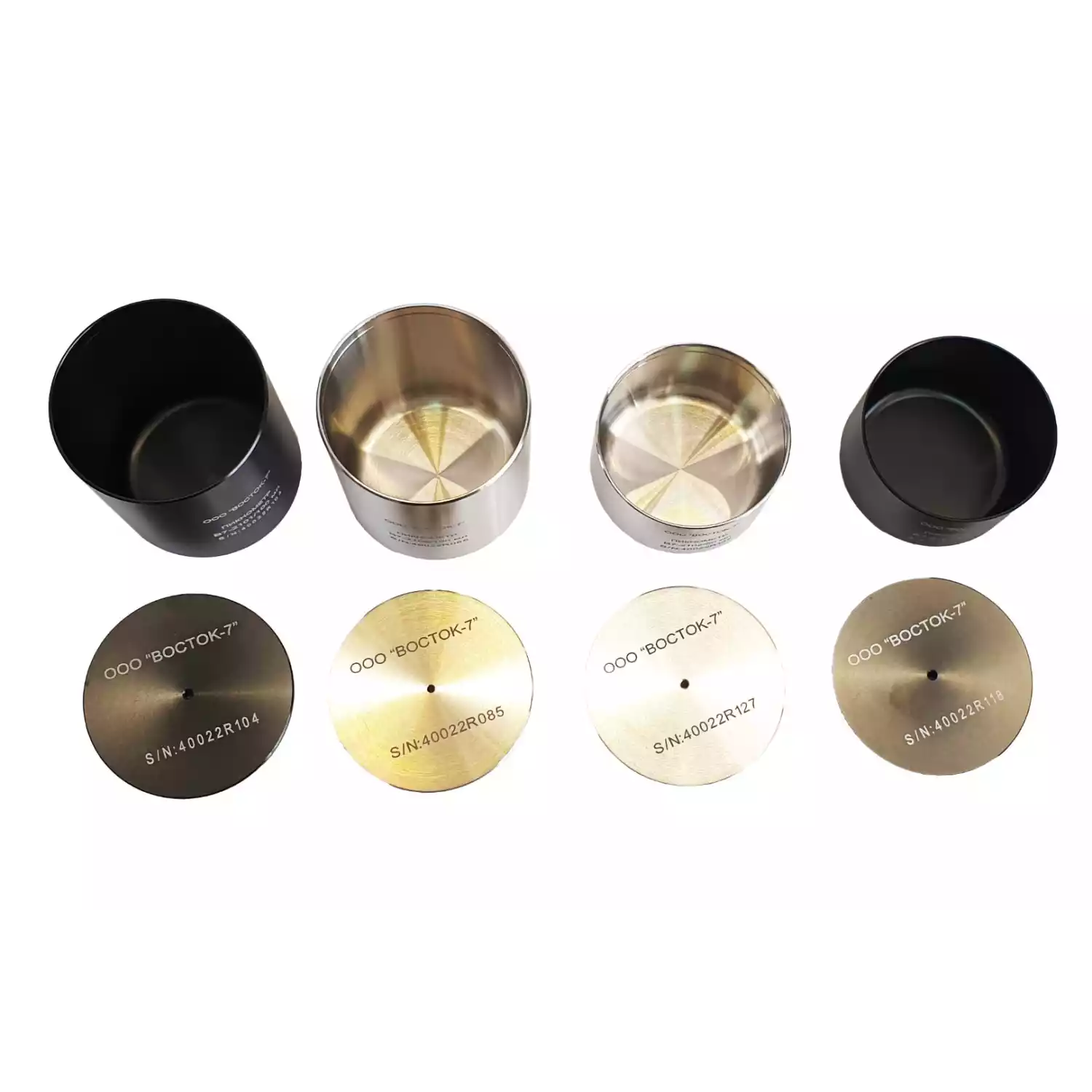 Пикнометр металлический В7-2101/50 Анодированный алюминий, вместимость 50 мл, погрешность ±0,2 % - 5