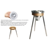 Штатив-тренога из анодированного алюминия со встроенным пузырьковым уровнем арт. 1102 купить в Москве