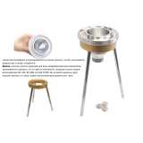 Штатив-тренога из анодированного алюминия со встроенным пузырьковым уровнем арт. 1102 купить в Москве