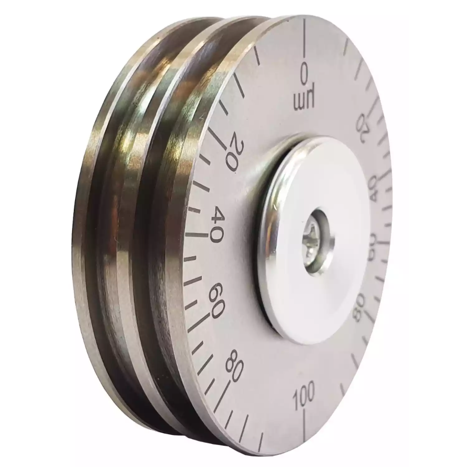 Толщиномер мокрого слоя: диск-колесо В7-1702/200А нержавеющая сталь, диапазон 0–200 мкм (шаг 10 мкм) - 1