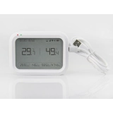 Регистратор температуры и влажности (дата-логгер) многоразовый стационарный модель COEUS-UEX ETU30-В7 с выносным датчиком с поверкой купить в Москве