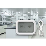 Регистратор температуры и влажности (дата-логгер) многоразовый стационарный COEUS-UEX ETU100-В7 для низких температур, сухого льда с выносным датчиком купить в Москве