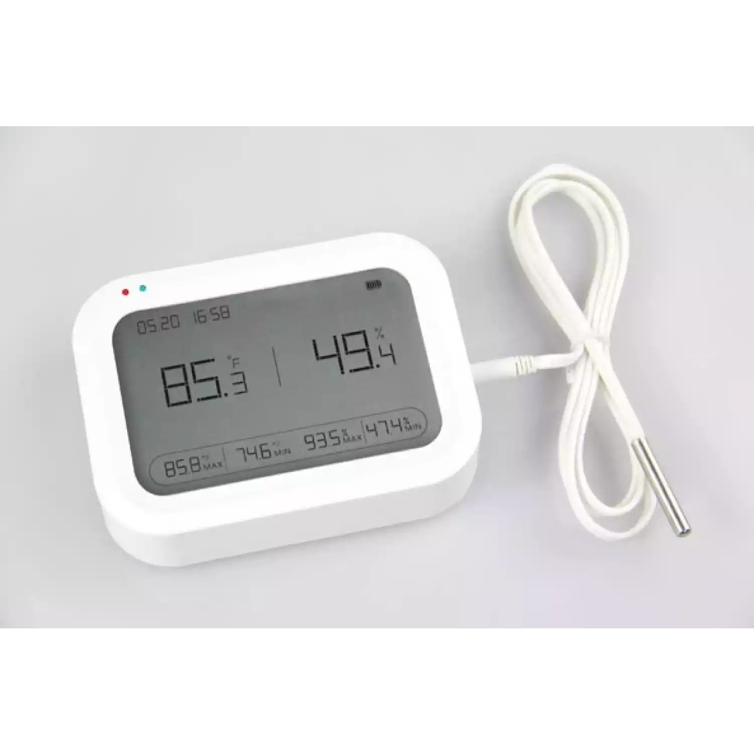 Регистратор температуры и влажности (дата-логгер) многоразовый стационарный модель COEUS-UEX ETU200-В7 для сверхнизких температур с выносным датчиком - 5