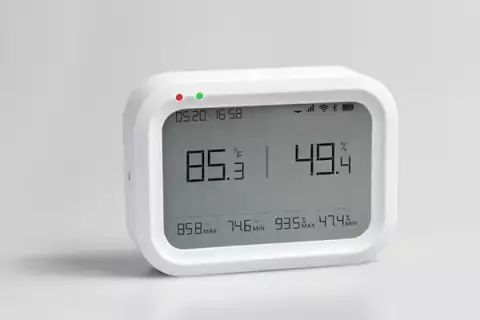 Регистратор температуры и влажности (дата-логгер) многоразовый стационарный модель COEUS-UEX ETU200-В7 для сверхнизких температур с выносным датчиком