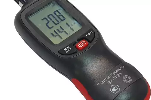 Термогигрометр со встроенным зондом В7-ТГ83 с поверкой