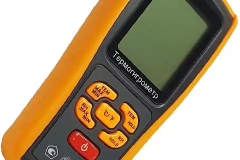 Термогигрометр с выносным зондом В7-ТГ61+ с поверкой