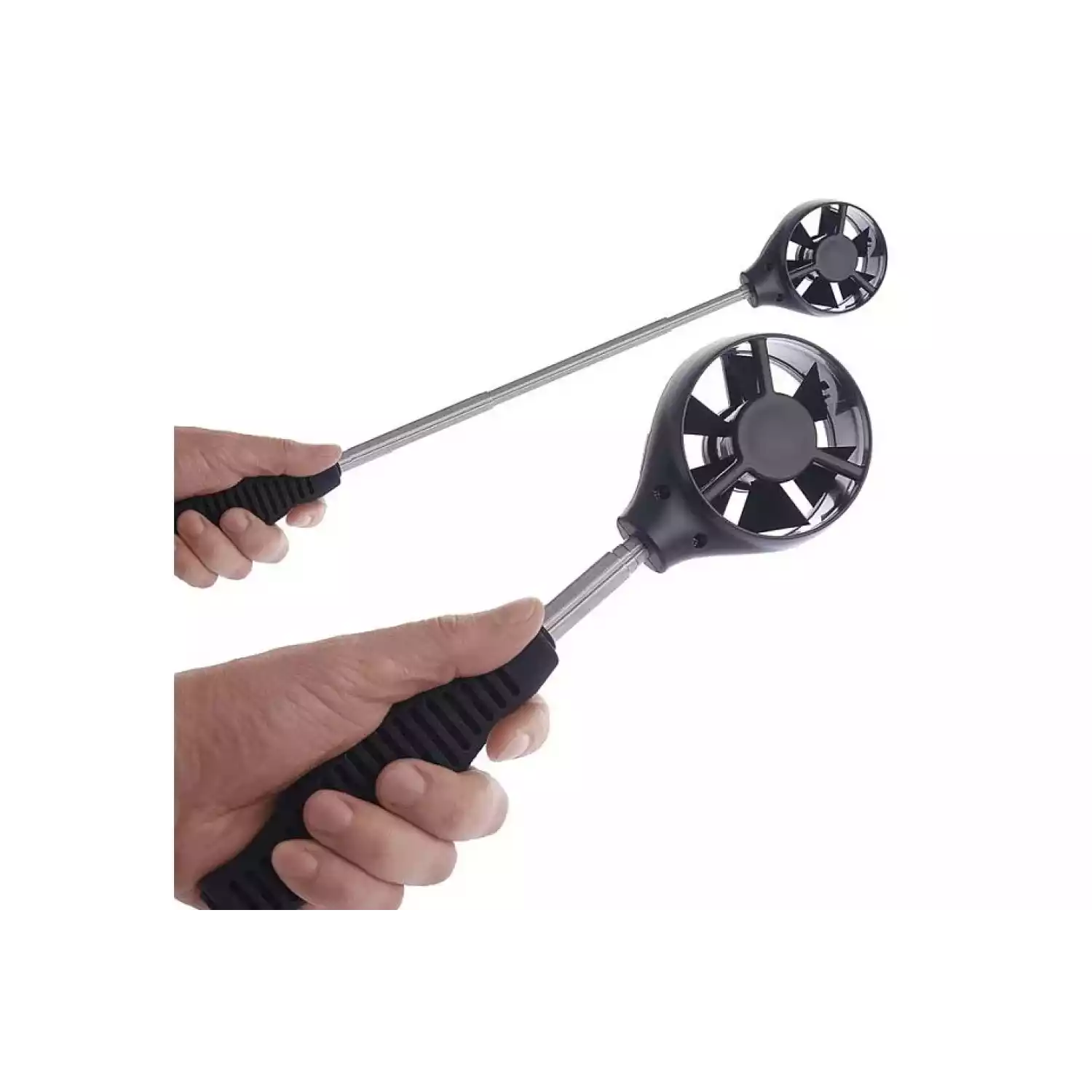 Анемометр с выносным телескопическим зондом-крыльчаткой В7-А9 с поверкой (термоанемометр+сила ветра по шкале Бофорта и холодного потока) - 8