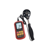 Анемометр с выносным телескопическим зондом-крыльчаткой В7-А9 с поверкой (термоанемометр+сила ветра по шкале Бофорта и холодного потока) купить в Москве