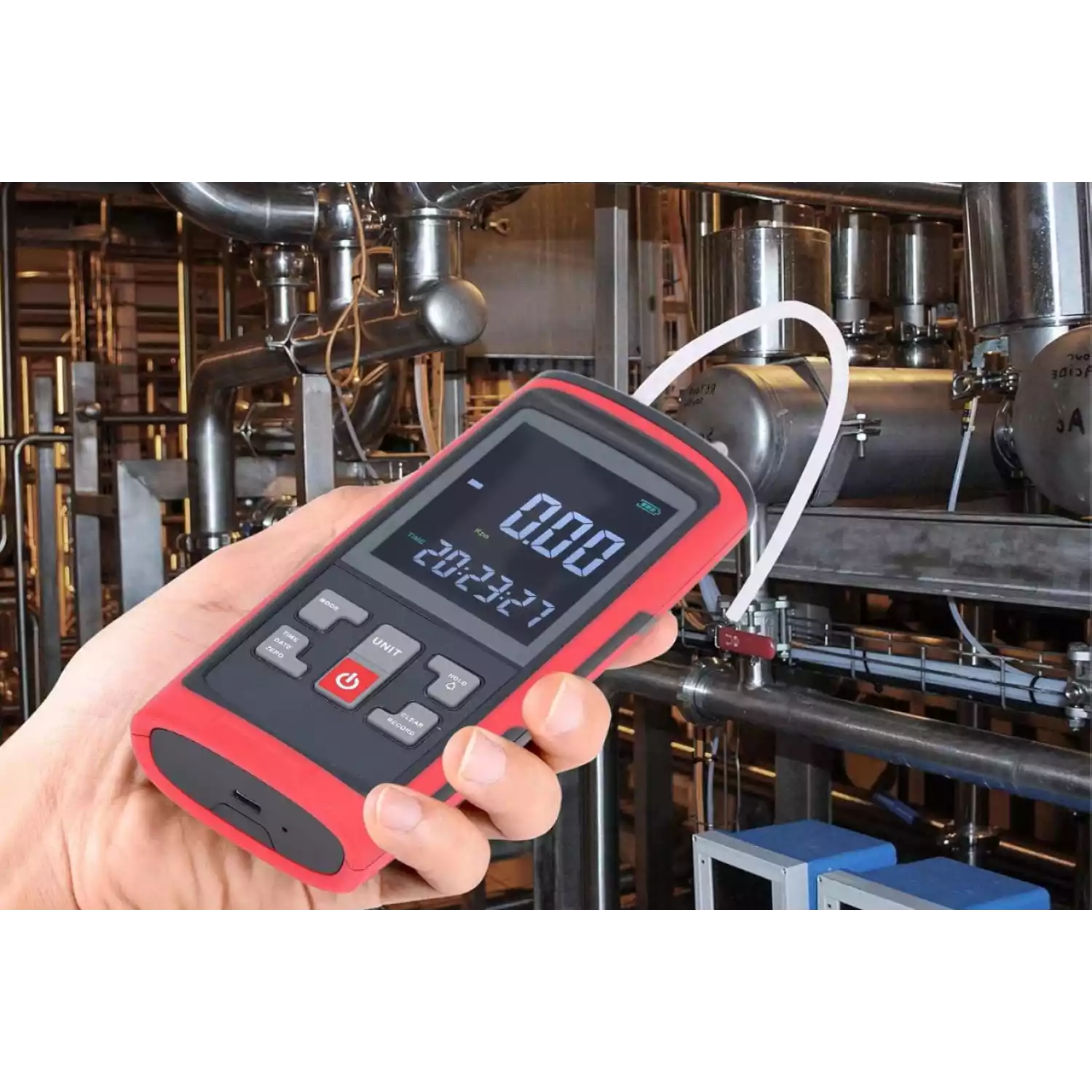 Манометр давления газа, жидкости и пара цифровой дифференциальный В7-5101 ±0,125 кПа - 8