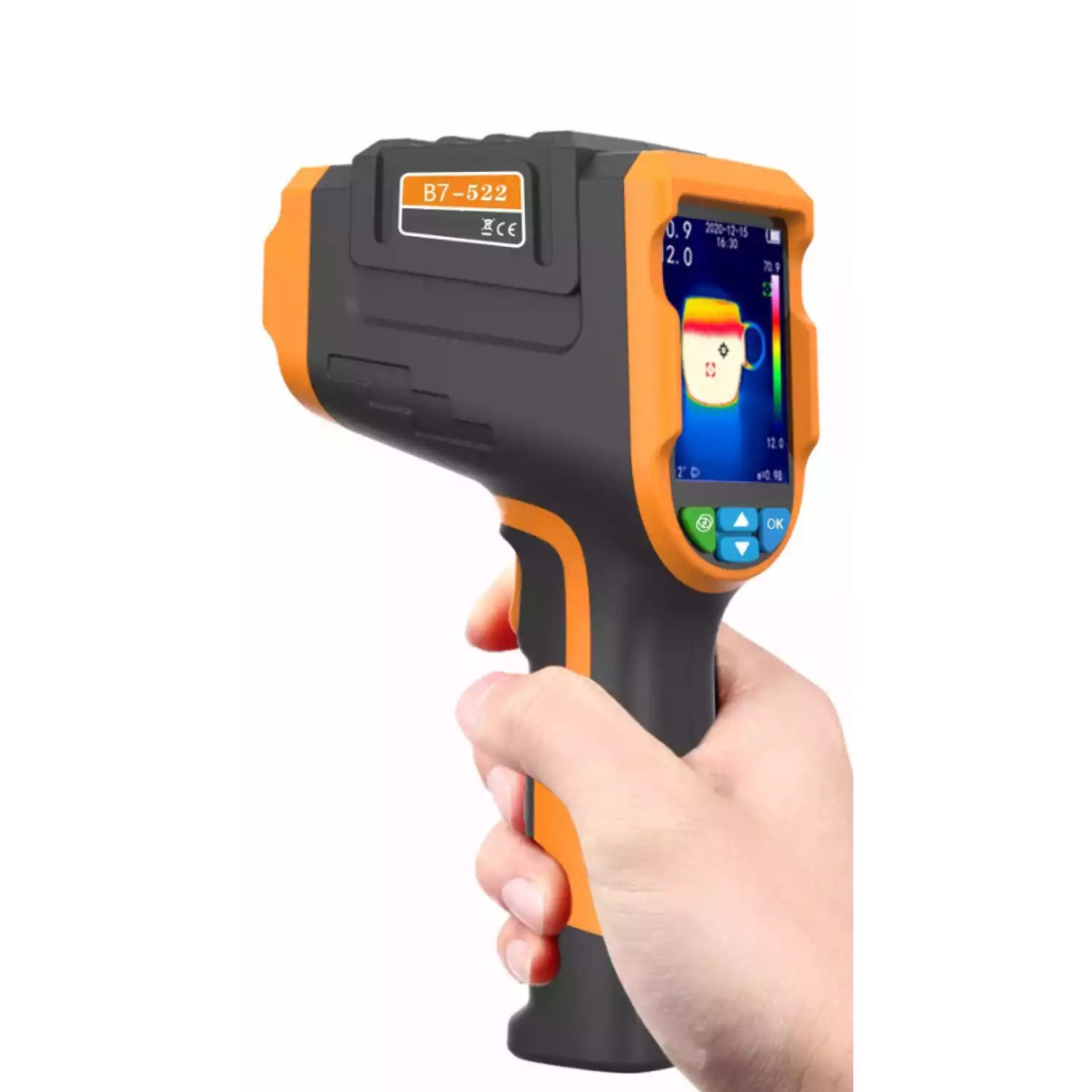 Тепловизор инфракрасный измерительный В7-522 с поверкой (матрица детектора 200*150, температура: -40...+300) - 1