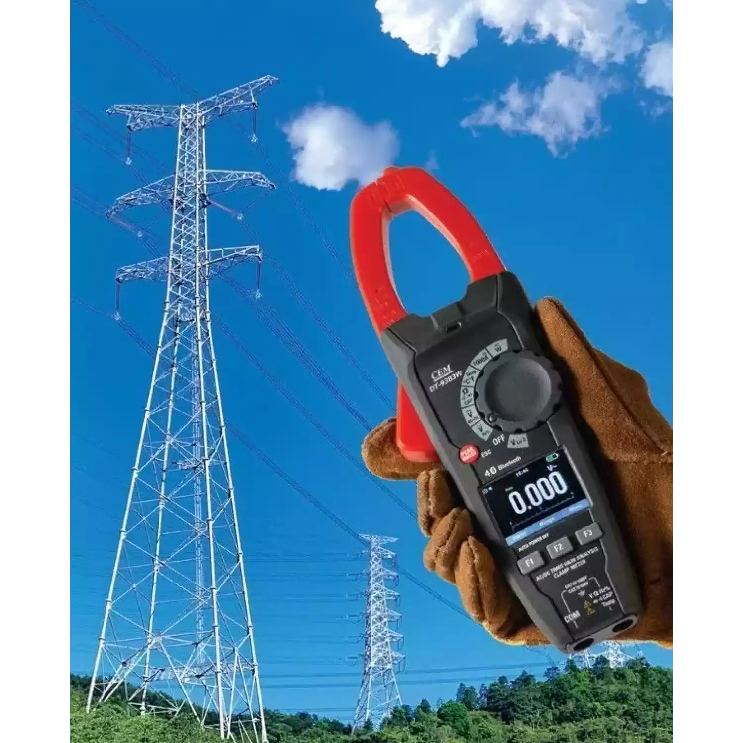 DT-9383W Токоизмерительные клещи - 7