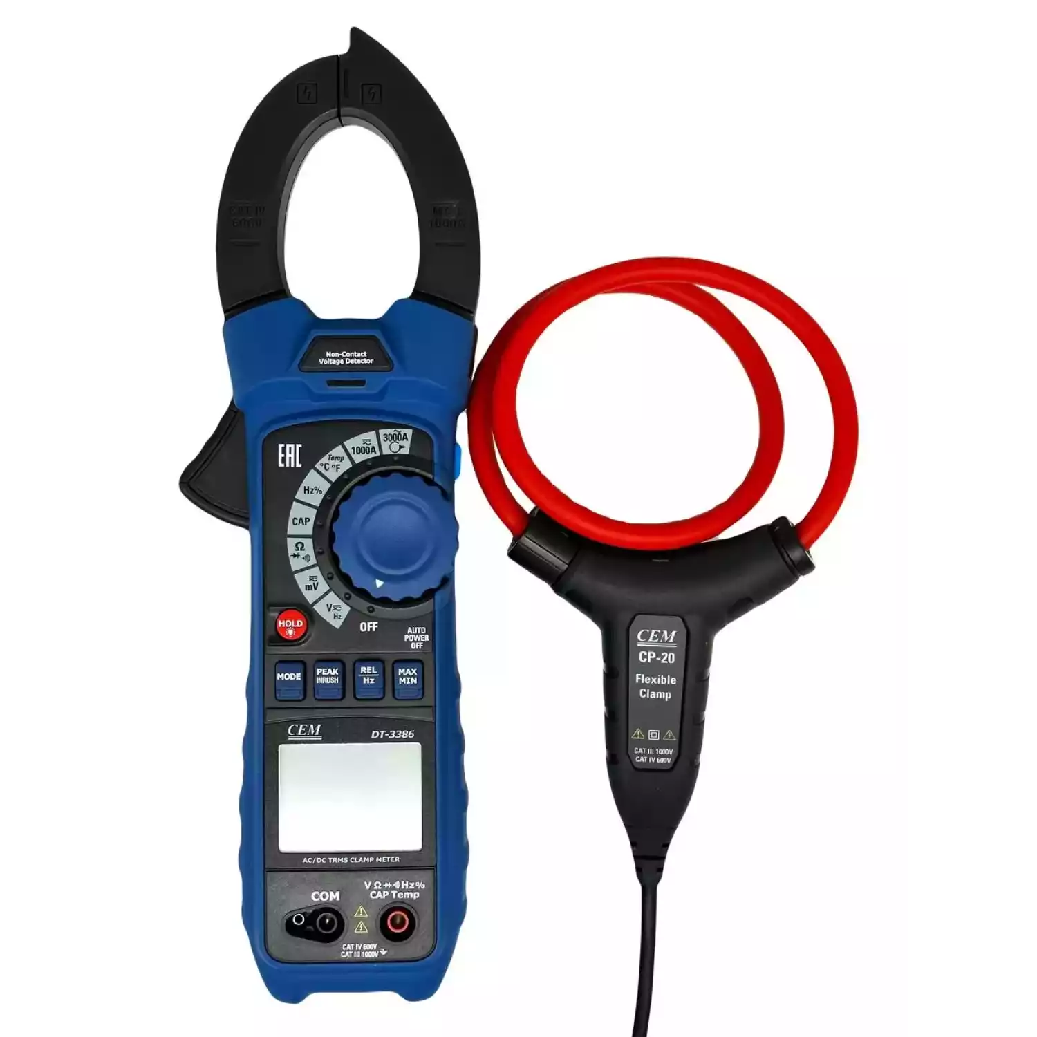 DT-3386 — Клещи электроизмерительные с датчиком "гибкая петля" - 1