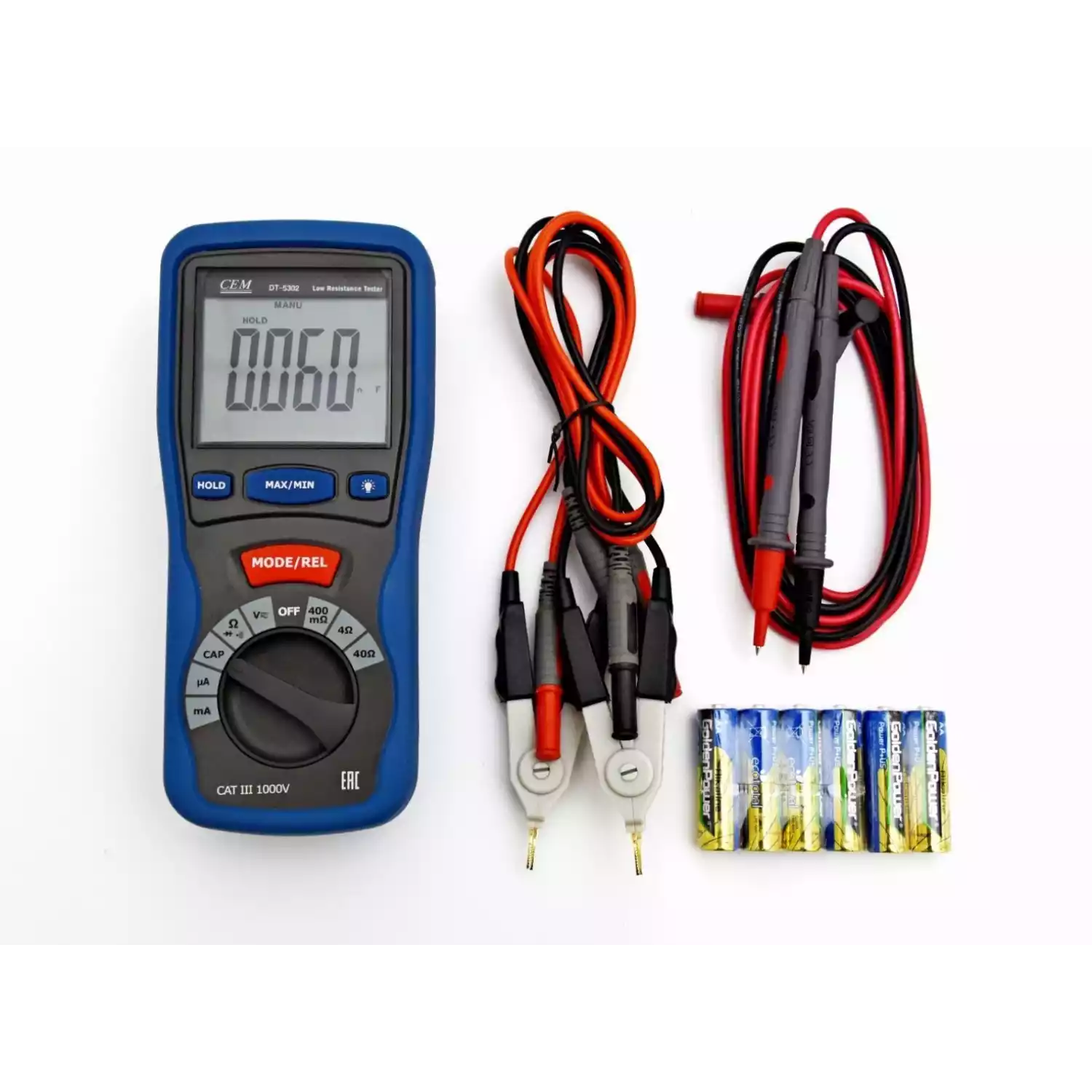 DT-5302 миллиомметр с функцией мультиметра - 6