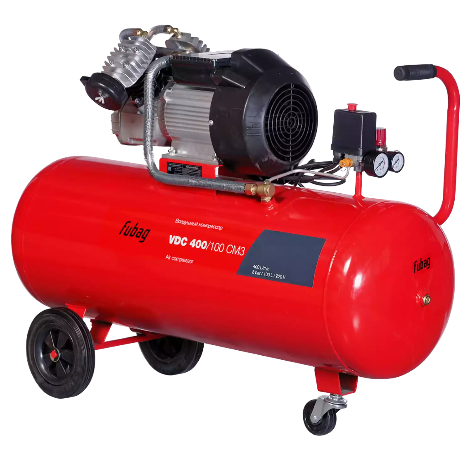 Поршневой масляный компрессор FUBAG VDC 400/100 CM3 - 3