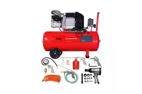 Компрессорный набор FUBAG Авто мастер (AUTO MASTER KIT) компрессор + 10 предметов