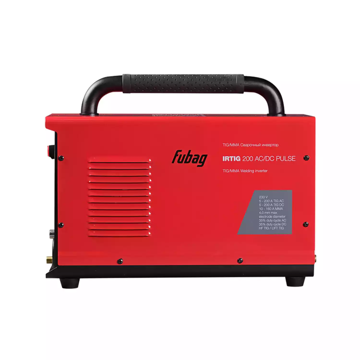 Сварочный инвертор FUBAG IRTIG 200 AC/DC ПУЛЬС (PULSE) + Горелка FB TIG 26 5P 4 м - 4
