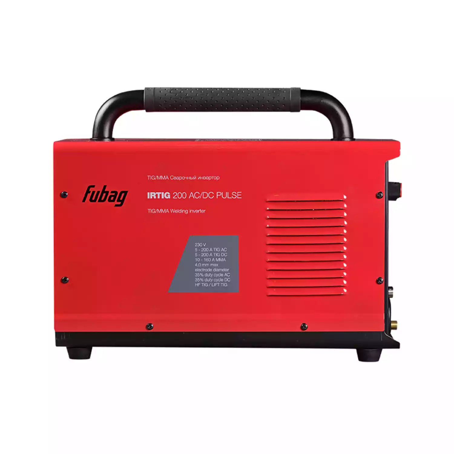 Сварочный инвертор FUBAG IRTIG 200 AC/DC ПУЛЬС (PULSE) + Горелка FB TIG 26 5P 4 м - 3