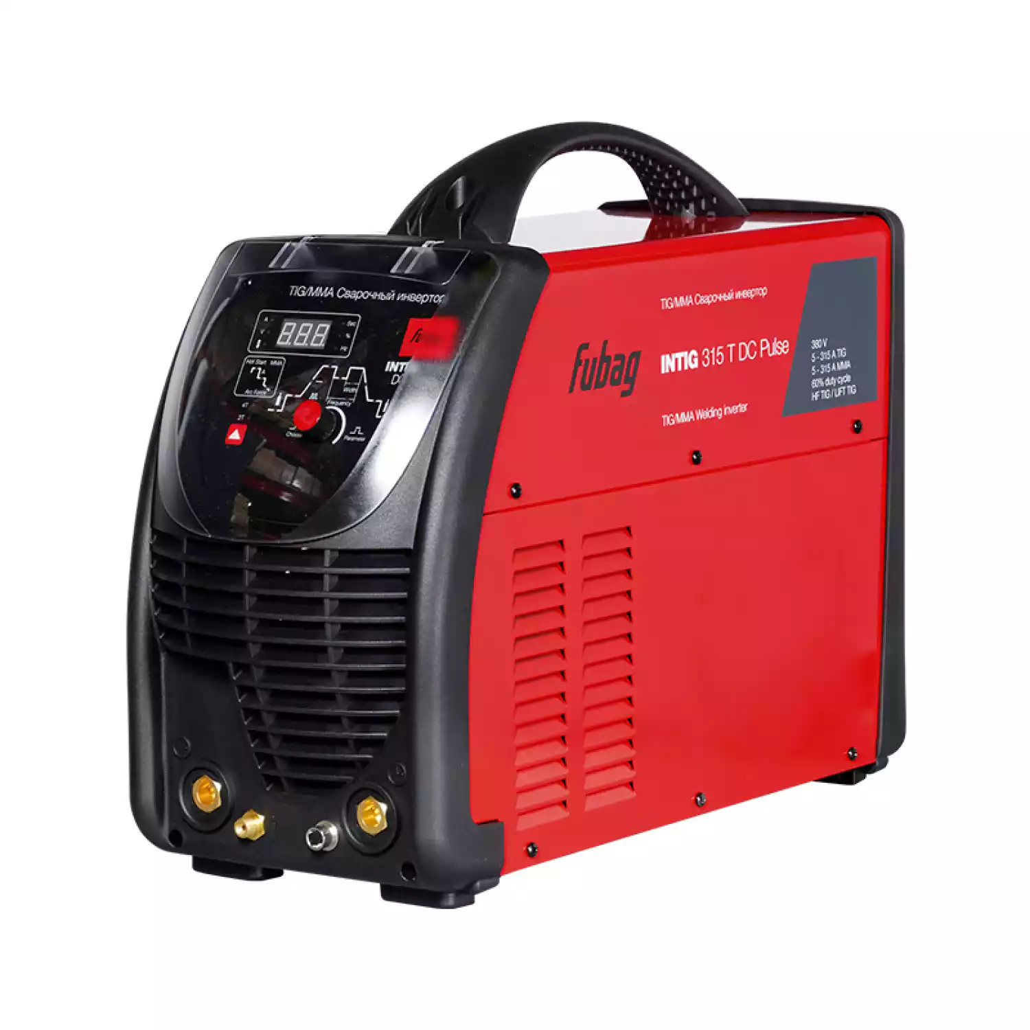 Сварочный инвертор FUBAG INTIG 315 T DC ПУЛЬС (PULSE) + Горелка FB TIG 26 5P 4 м - 1