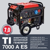 Инверторный генератор FUBAG TI 7000 A ES купить в Москве