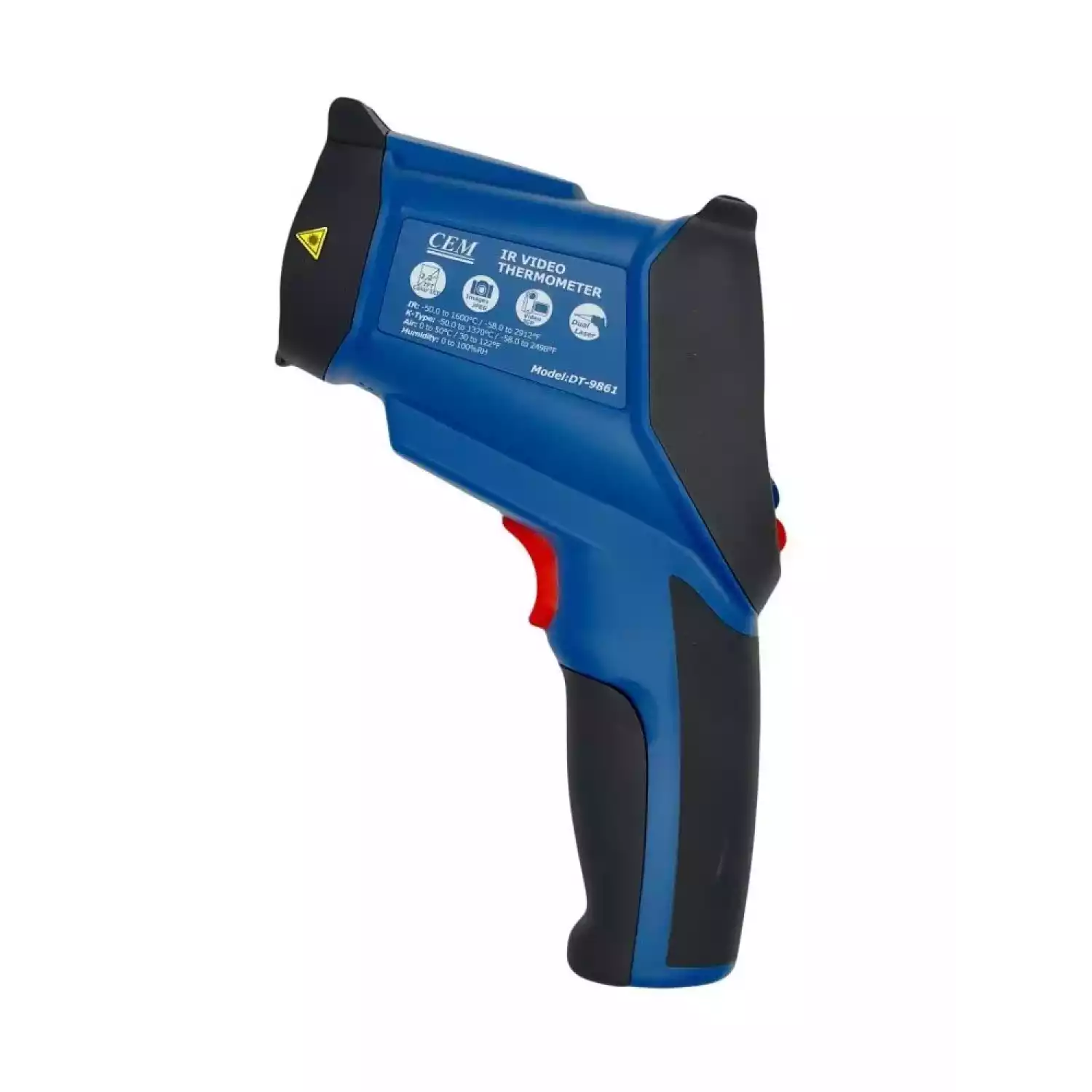 DT-9861 Пирометр высокотемпературный с встроенным видеоскопом - 2