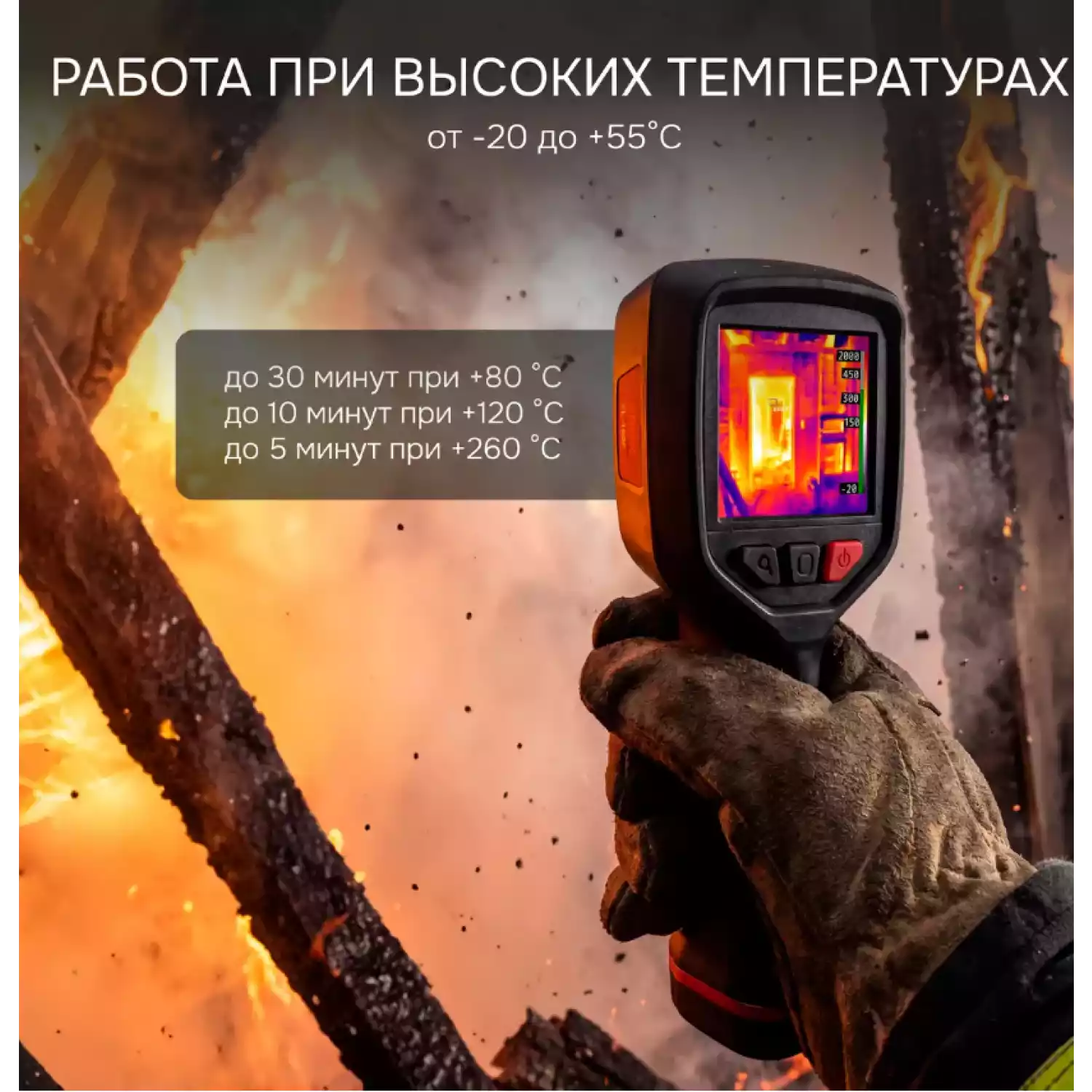 Тепловизор RGK TL-160F - 16