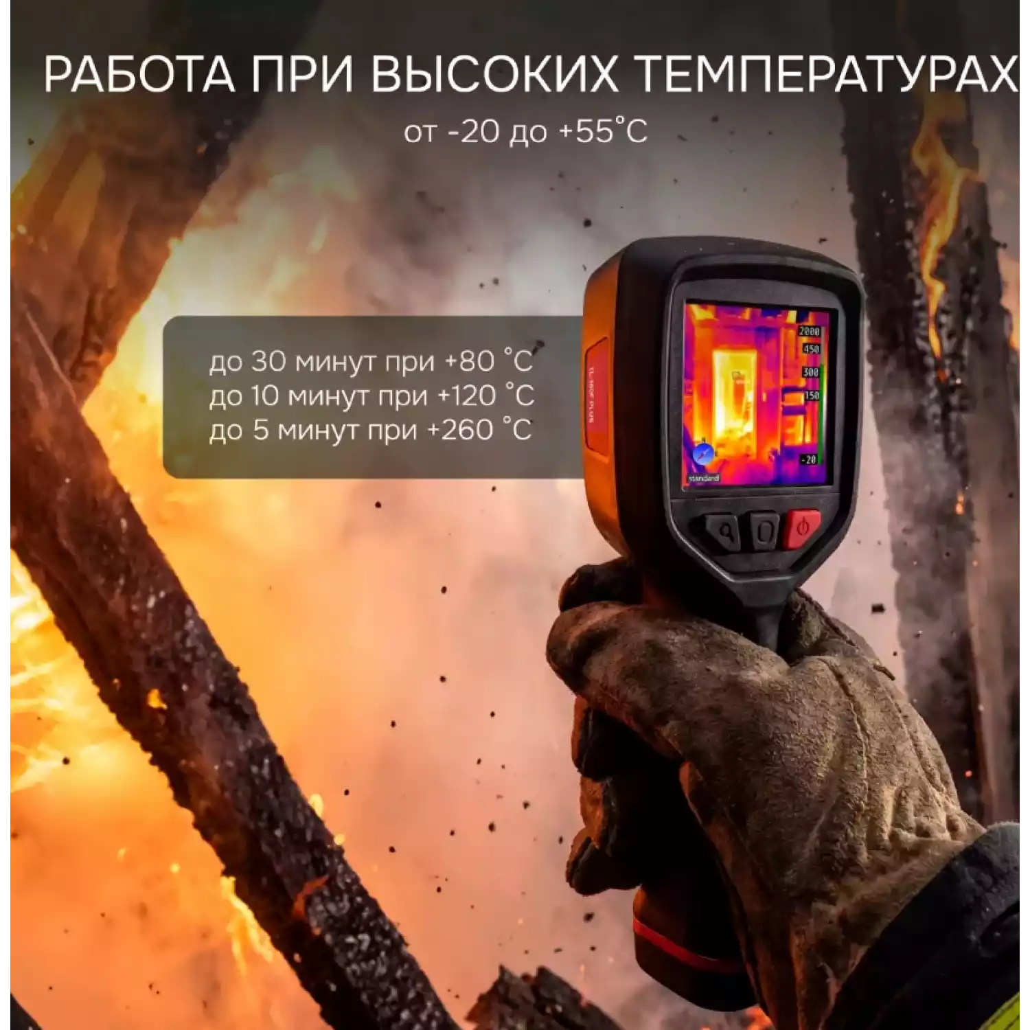 Тепловизор RGK TL-160F Plus - 16