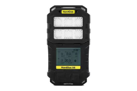 HardGas X6 (CH4, O2, CO, SO2, NO2, CO2) Газоанализатор портативный многоканальный