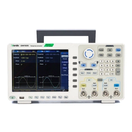 VERDO GW1505 Генератор сигналов 250 МГц, 1250 Мвыб/с