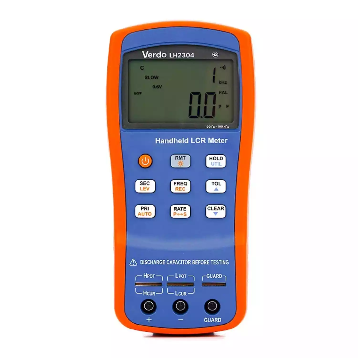 VERDO LH2304 LCR-метр портативный, 0,1%, до 100 кГц - 1