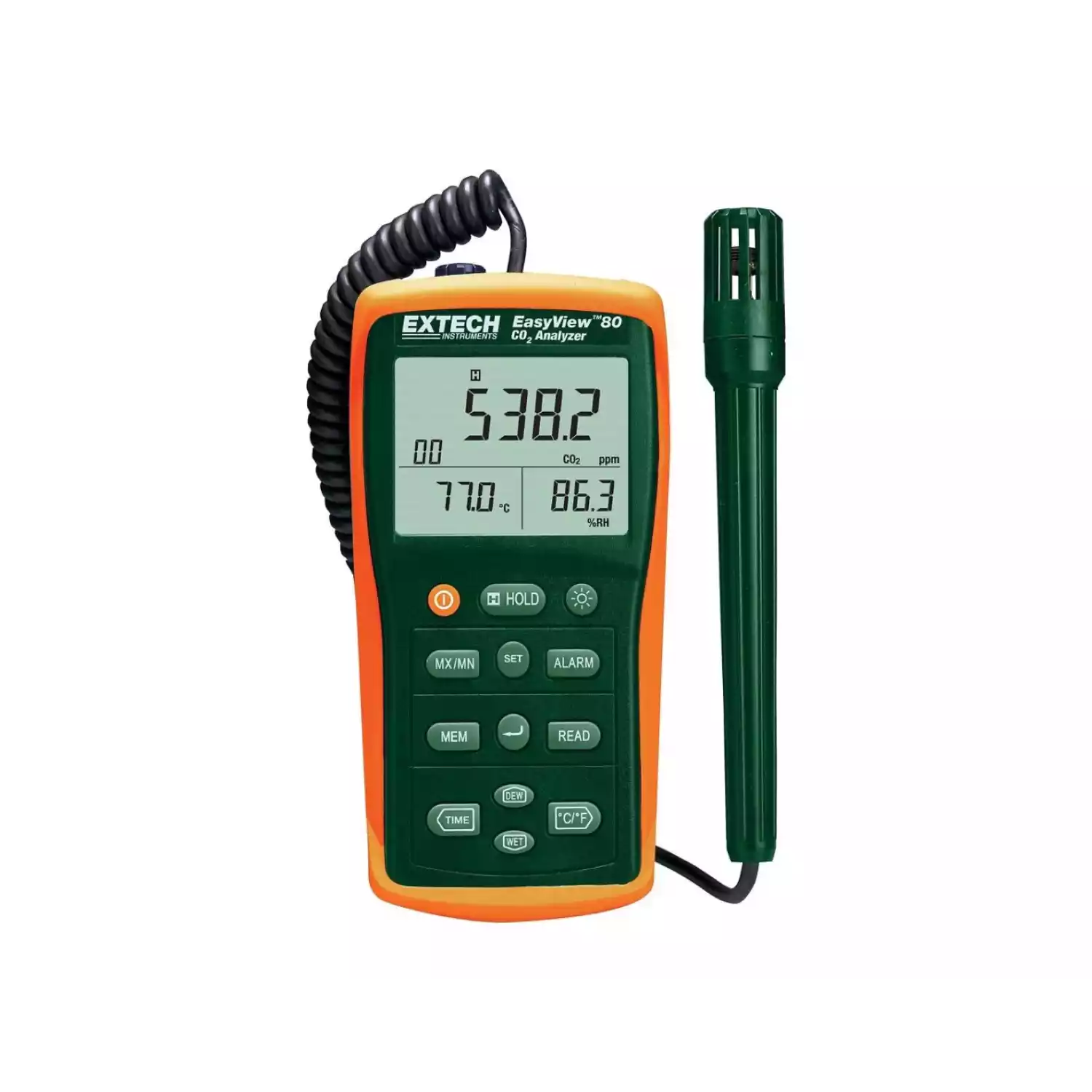 Прибор для определения качества воздуха в помещении с регистратором данных Extech EA80 - 1