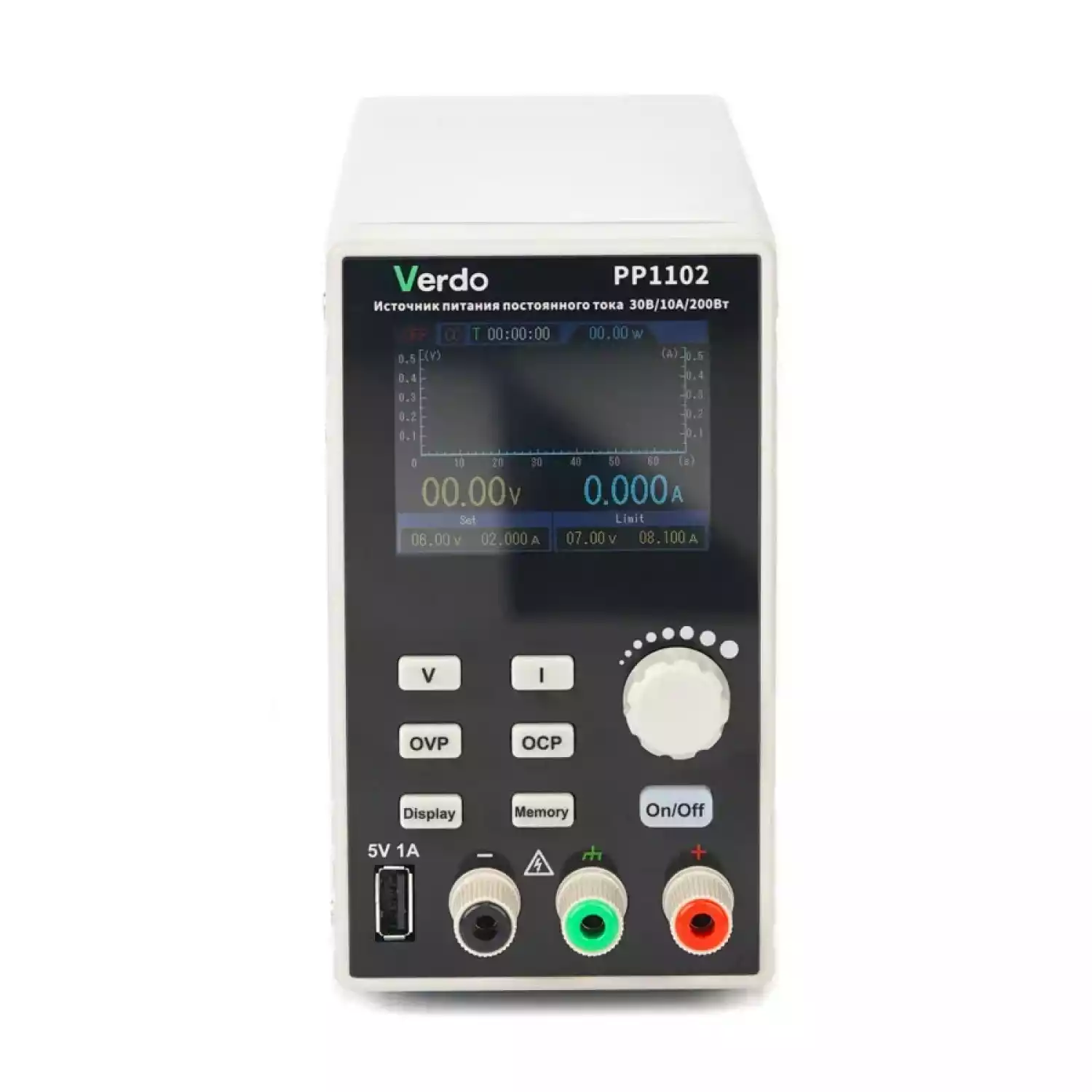VERDO PP1102 Источник питания 30 В, 10А, 200 Вт - 1