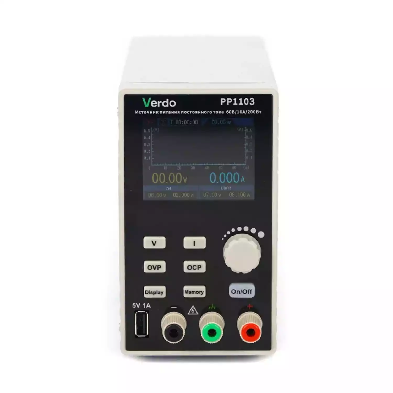 VERDO PP1103 Источник питания 60 В, 10А, 200 Вт - 1