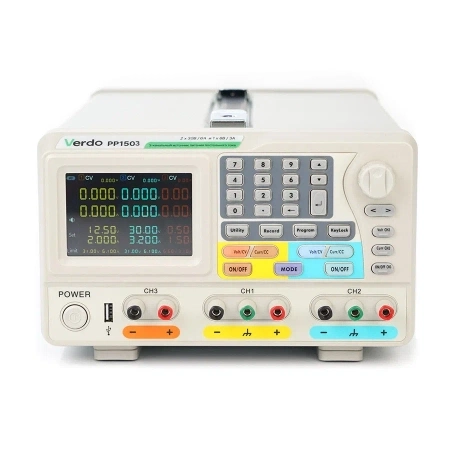 VERDO PP1503 Источник питания 2х60В/3А, 6В/3А