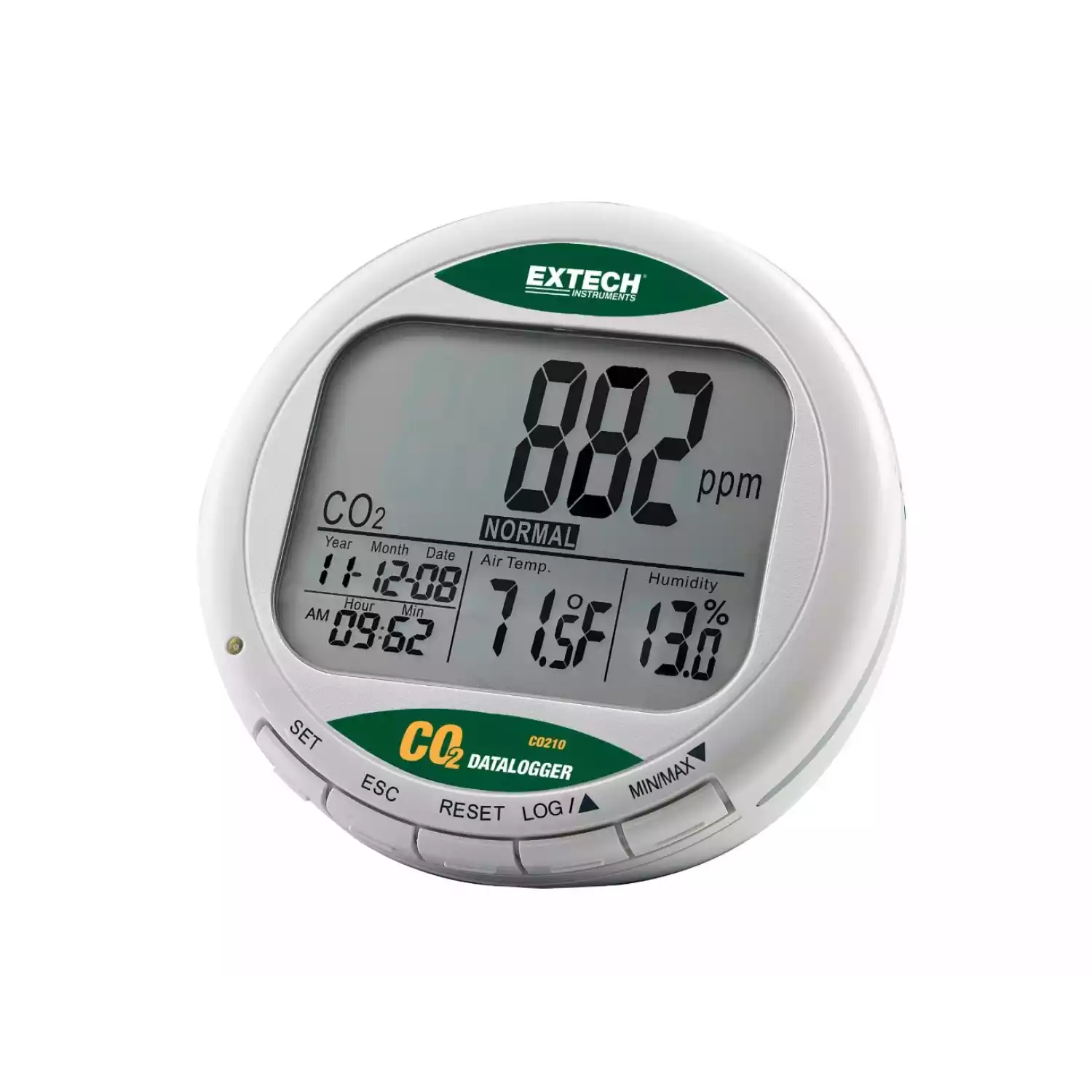 Настольный измеритель качества воздуха и концентрации углекислого газа (СО2) Extech CO200 - 1