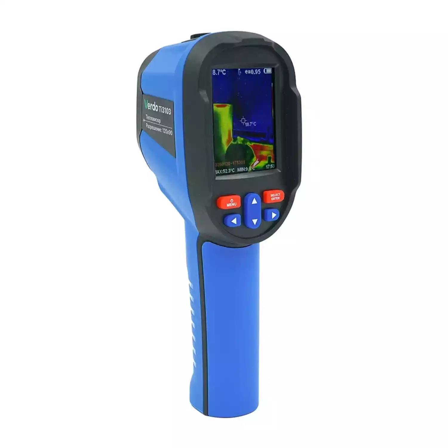 Verdo Ti3103 Тепловизор, 120*90 пикселей, измерение температуры - 4