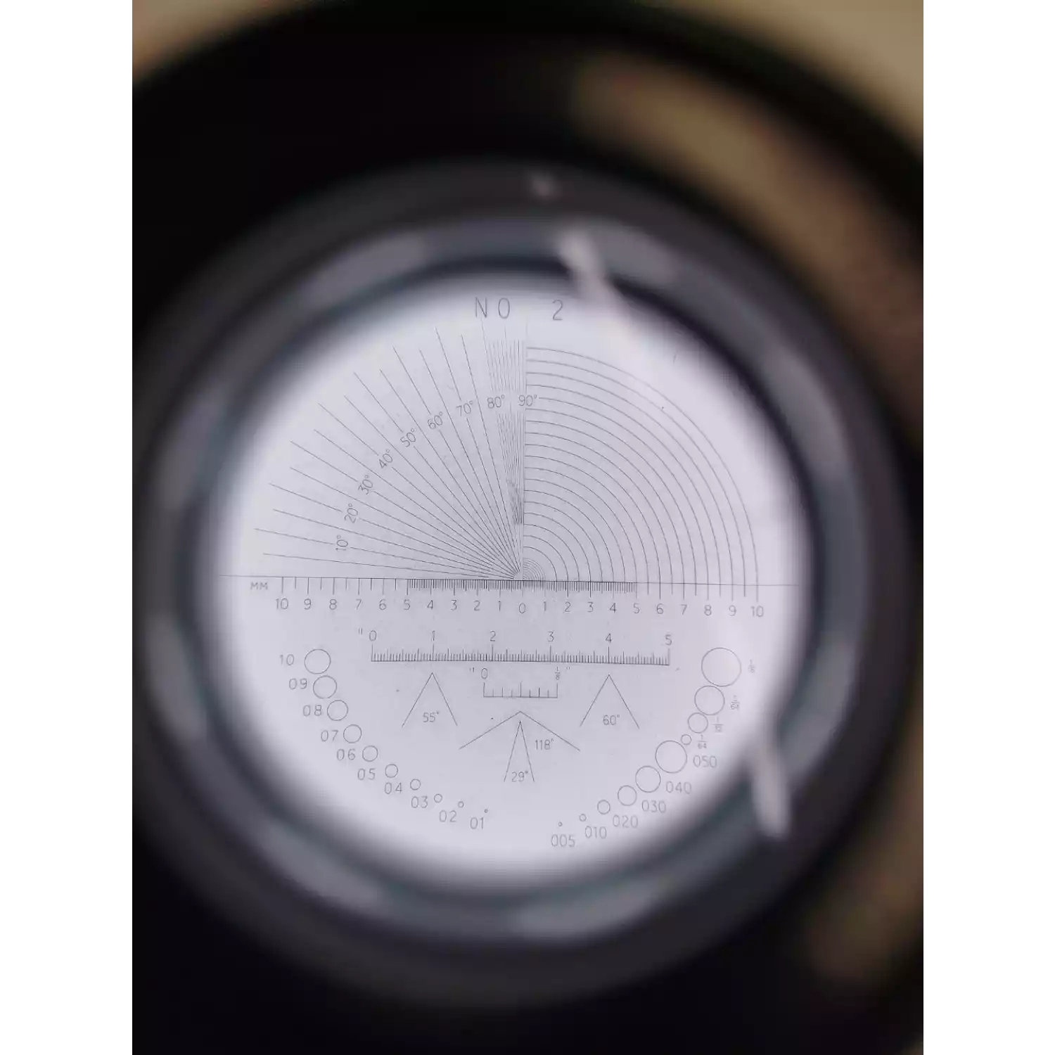 Лупа измерительная Триатест ЛИ-3-10х-10 (с подсветкой) - 4