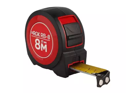 Рулетка RGK RB-8 с широкой лентой